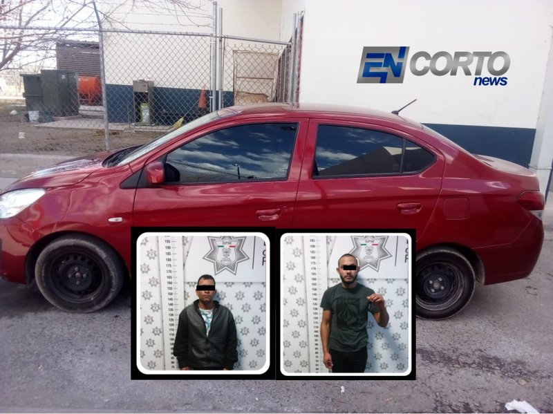DETIENEN A DOS CON AUTO CON REPORTE DE ROBO EN LA CAPITAL - ENCORTO NEWS