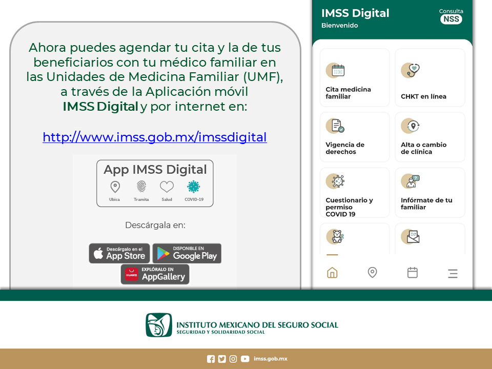 FACILITA IMSS AGENDAR CITAS MÉDICAS A TRAVÉS DE PLATAFORMA DIGITAL