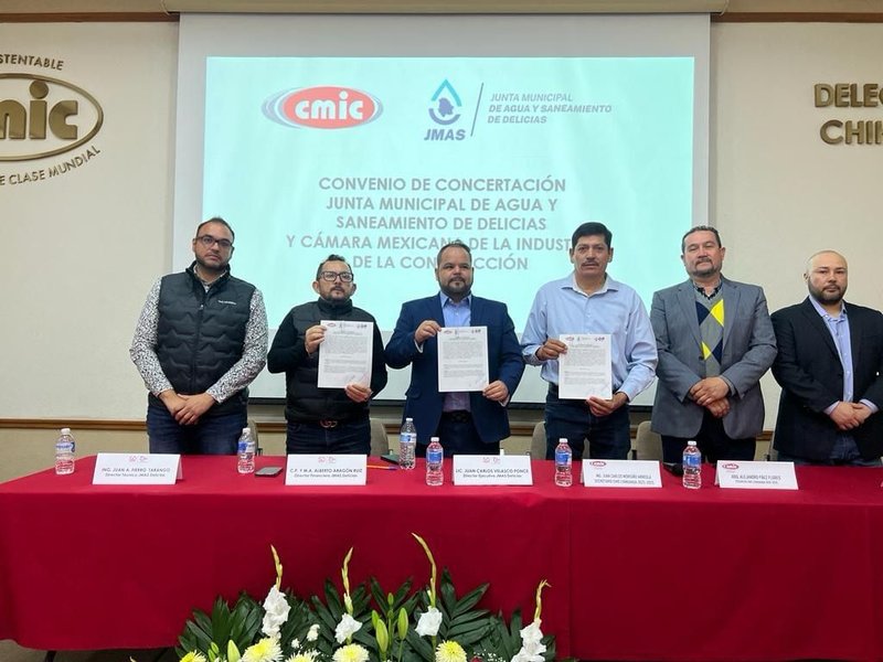 FIRMAN CONVENIO DE COLABORACIÓN LA JMAS DELICIAS Y CMIC CHIHUAHUA ...
